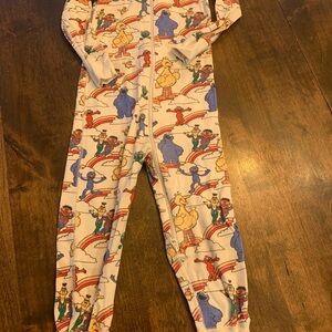 Hanna Andersson Sesame Street Kids Pajama Set